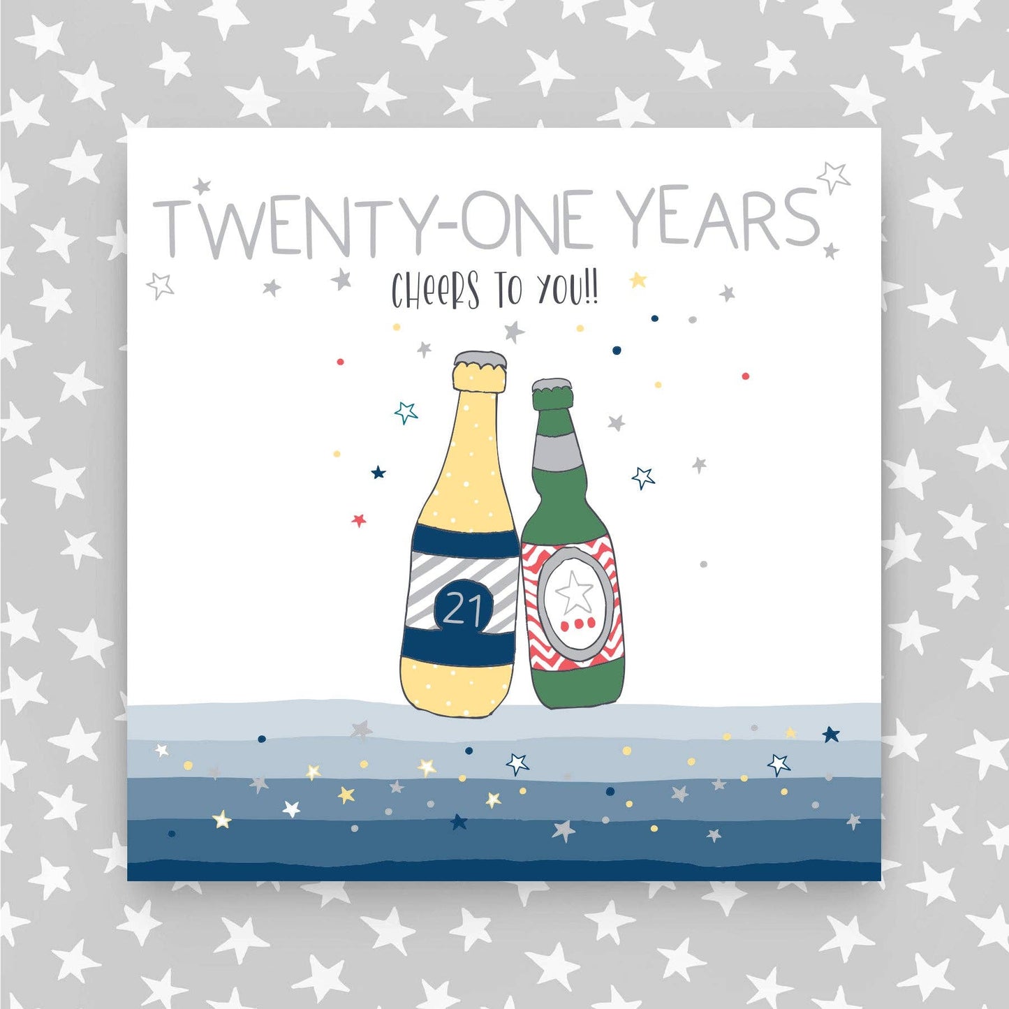 21 Years Greeting Card (MA57)