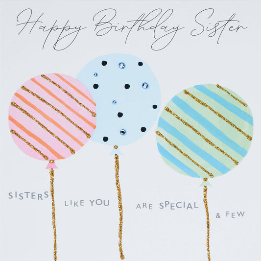 Happy Birthday Sister - Special & Few Card