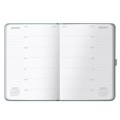 Busy Life Diary 2027 Sage Faux - Busy B