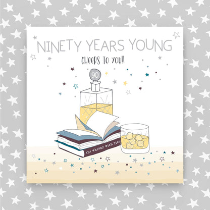 90 Years Young Greeting Card (MA64)