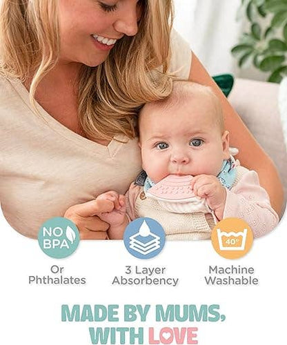 Panda Pals Neckerchew - Teething Dribble Bib