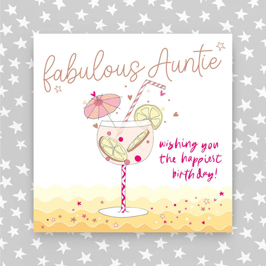 Fabulous Auntie Greeting Card (MA51)